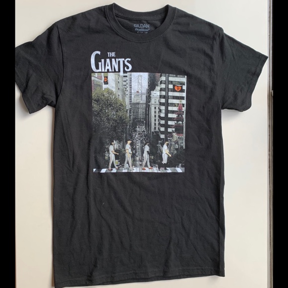 Giants black T-shirt size small, The Abbey Walk - Picture 1 of 4